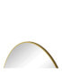 Фото #2 товара Зеркало настенное Simplie Fun круглое золотое с металлической оправой 36 дюймов