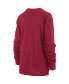 Фото #2 товара Women's Crimson Alabama Crimson Tide Two-Hit Canyon Long Sleeve T-shirt