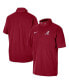 ფოტო #2 პროდუქტის Men's Crimson Alabama Crimson Tide Coaches Half-Zip Short Sleeve Jacket