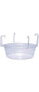 Фото #2 товара Curtis Wagner Hanging Basket Drip Pan, Clear, 12 HB1200 Qty 1