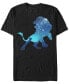Фото #1 товара Disney Men's Lion King Simba Sky Silhouette Short Sleeve T-Shirt