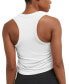 Women's Soft Touch Ruched Racerback Tank Top