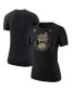 ფოტო #1 პროდუქტის Women's Black Army Black Knights 2023 Rivalry Collection Crest Core T-shirt