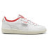 Фото #1 товара Puma Palermo Lady Court Lace Up Womens White Sneakers Casual Shoes 39725301