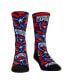 ფოტო #1 პროდუქტის Men's and Women's Socks Washington Capitals Allover Logo and Paint Crew Socks