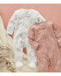 Фото #24 товара Baby Animal Print Zip-Up Cotton Sleep & Play Pajamas Preemie (Up to 6lbs)