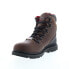 Фото #8 товара Avenger Hammer Soft Toe Waterproof PR 6" A7645 Mens Brown Work Boots