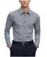 Фото #1 товара Men's Printed Performance Slim-Fit Shirt