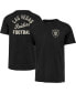 Фото #1 товара Men's Black Las Vegas Raiders Turn Back Franklin T-shirt