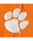 ფოტო #2 პროდუქტის Men's White, Orange Clemson Tigers Fair Catch Half-Zip Anorak Jacket