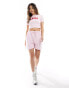 Фото #1 товара Kaiia sweat shorts co-ord in pink