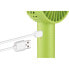 UNOLD Breezy Swing - Household blade fan - Green - Table - 120° - Buttons - Battery