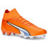 Фото #2 товара Кроссовки футбольные мужские PUMA Ultra Pro AG/FG оранжевые