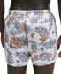 Фото #2 товара Men's Tropical-Print Quick-Drying Swim Shorts