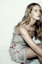 Фото #1 товара Платье в бельевом стиле с принтом ZARA