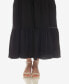 ფოტო #4 პროდუქტის Women's Scoop Neck Tiered Maxi Dress
