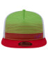 ფოტო #4 პროდუქტის Men's Red Los Angeles Dodgers Neon Horizon A-Frame Trucker 9FIFTY Snapback Hat