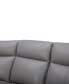 Фото #22 товара Addyson 117" 5-Pc. Leather Sectional with 2 Zero Gravity Recliners with Power Headrests, Created for Macy's