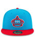 ფოტო #3 პროდუქტის Men's Blue, Red Miami Marlins City Connect 59FIFTY Fitted Hat