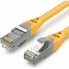 FTP Category 6 Rigid Network Cable Vention IBHYJ Yellow