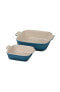 Фото #1 товара Heritage Square Baking Dishes, Set of 2