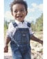 Фото #15 товара Baby Stretch Denim Classic Overalls 24M