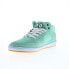 Фото #4 товара ES Accel Slim Mid X Eggcell Mens Green Suede Skate Inspired Sneakers Shoes 11