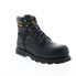 Фото #2 товара Caterpillar Structure Cool Composite Toe P91343 Mens Black Wide Work Boots 12