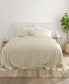 Фото #2 товара Expressed In Embossed by The Home Collection Checkered 4 Piece Bed Sheet Set, King