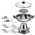 UNOLD Asia-Fondue - Stainless steel - 1350 W - AC 230V@50Hz