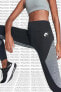 Air Fast Running Full Length Leggings 3 Cepli Toparlayıcı Siyah Tayt