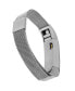 Фото #2 товара Silver-Tone Stainless Steel Mesh Band Compatible with the Fitbit Alta and Fitbit Alta Hr