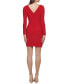 Фото #2 товара Twist-Front Knit Dress