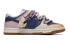 【定制球鞋】 Nike Dunk Low 丝路手信 复古穿搭 渐变 解构双鞋带 低帮 板鞋 女款 蓝紫 / Кроссовки Nike Dunk Low FD9922-151