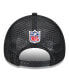 Фото #2 товара Men's Stone/Black San Francisco 49ers 2024 Sideline Historic 9FORTY A-Frame Trucker Adjustable Hat