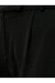 Фото #36 товара Брюки Koton Плиссированные с деталями на поясе Straight Leg