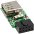 Фото #1 товара InLine USB 2.0 Card Reader internal for MicroSD cards
