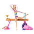 BARBIE You Can Be Blonde Gymnast With Playset Doll
