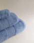 Cotton bordered bath towel