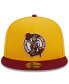 Фото #4 товара Men's Yellow, Red Boston Celtics Fall Leaves 2-Tone 59FIFTY Fitted Hat