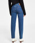 ფოტო #2 პროდუქტის Women's High-Rise Straight-Leg Jeans