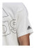 Фото #8 товара Футболка с коротким рукавом мужская Adidas Giant Logo Белый