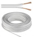 Wentronic Speaker Cable - white - OFC CU - 25 m roll - diameter 2 x 0.5 mm2 - Eca - Oxygen-Free Copper (OFC) - 25 m - White