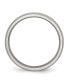 Titanium Polished 4 mm Half Round Wedding Band Ring