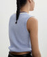 ფოტო #5 პროდუქტის Women's Contrast V-Neck Vest