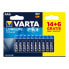 VARTA AAA LR03 1.5V High Energy Alkaline Battery 20 Units