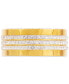 Фото #2 товара Кольцо LEGACY for MEN Crystal Wide Band Gold-Tone Ion-Plated Stainless Steel