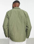 Columbia harrington insulated shirt jacket in khaki