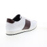 Фото #8 товара Bruno Magli Evo EVO5 Mens White Leather Lace Up Lifestyle Sneakers Shoes 9.5