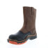 Фото #7 товара Wolverine Raider Shield DuraShocks Flex CarbonMax 10" Mens Brown Wide Boots